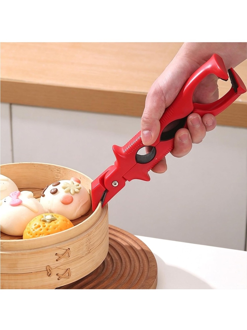 Red Multi-Function Safety Tongs brand new